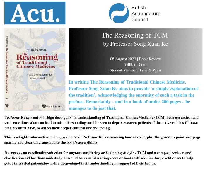 Book Review British Acupuncture Council Asante Academy